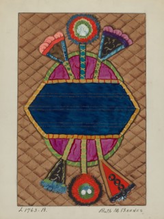 Coverlet (Applique Quilt), c. 1936.