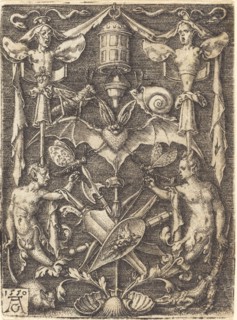 Ornament with Trophy of Arms, 1550.