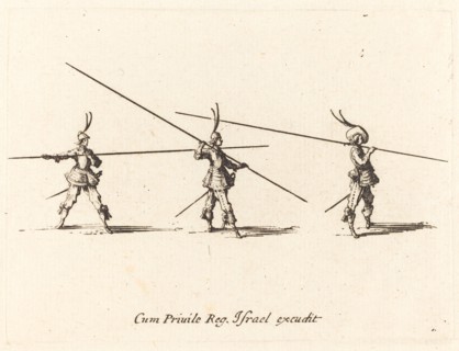 Drill with Tilted Pikes, 1634/1635.