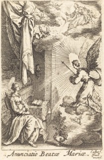 The Annunciation, in or after 1630.