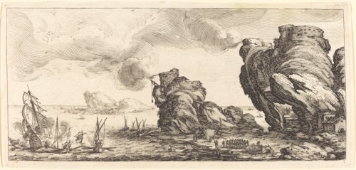 The Naval Battle, probably c. 1630.
