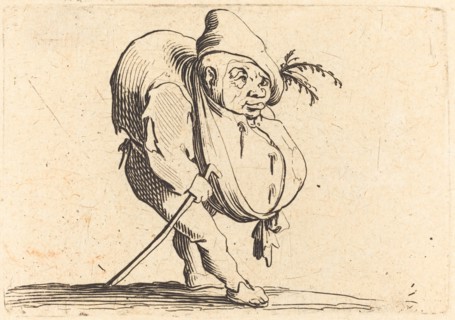 The Hunchback with a Cane, c. 1622.