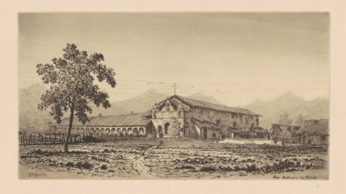 Mission San Antonio de Padua, 1883.