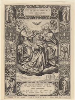 The Coronation of the Virgin, 1576.