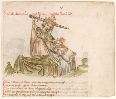 Judith Killing Holofernes, c. 1460.