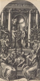 Marriage of the Virgin, ca. 1525-26.