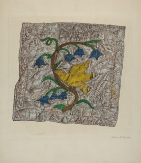 Quilt Block: "Constancy", 1935/1942.