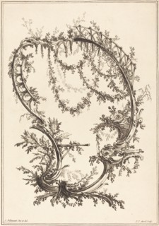 Ornament with a Strut and a Railing.