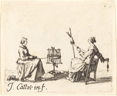 The Winder and the Spinner, c. 1623.