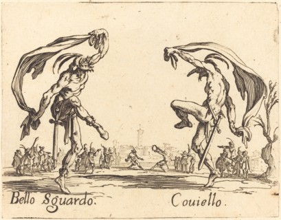 Bello Sguardo and Coviello, c. 1622.