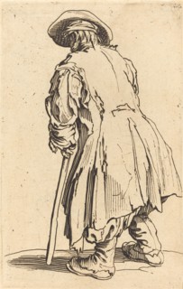 Old Beggar with One Crutch, c. 1622.