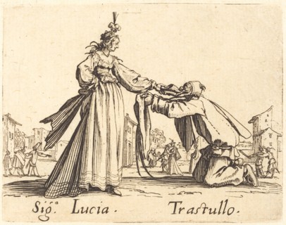 Signa. Lucia and Trastullo, c. 1622.