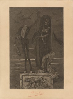 Le Vice suprème: Frontispiece, 1884.