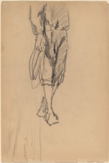 Partial Sketch of a Boy in Knickers.