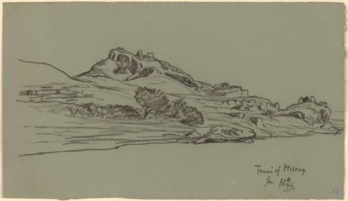 Nile Journey, Tmui of Ptolemy, 1890.
