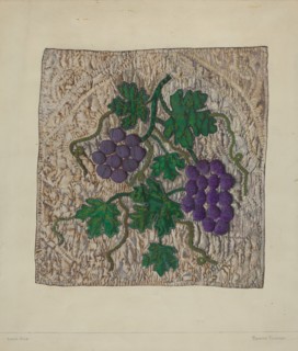 Block from Friendship Quilt, c. 1938.