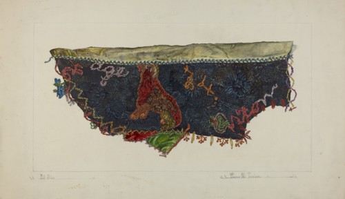 Quilt Section - Patchwork, 1935/1942.