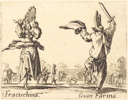 Fracischina and Gian Farina, c. 1622.