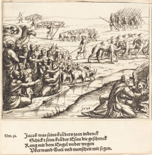 Jacob Wrestling with the Angel, 1548.