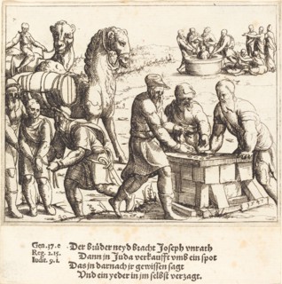 Joseph Sold to the Ishmaelites, 1547.