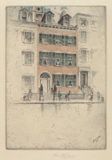 Ericsson's House, Beach Street, 1908.