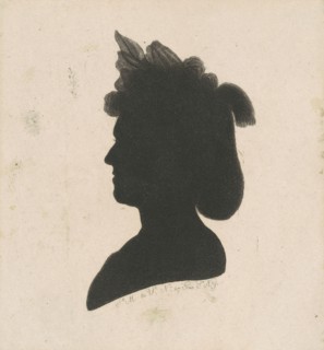 Unidentified Female Silhouette, 1797.