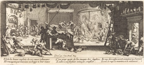 Plundering a Large Farmhouse, c. 1633.