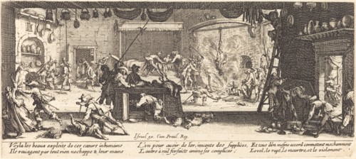 Plundering a Large Farmhouse, c. 1633.
