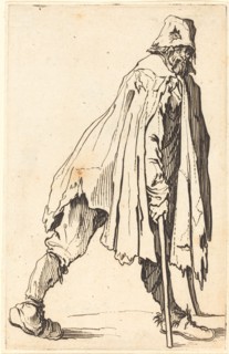 Beggar with Crutches and Cap, c. 1622.