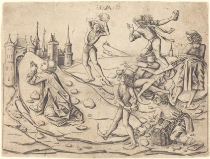 The Stoning of Saint Stephen, c. 1470.