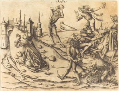 The Stoning of Saint Stephen, c. 1470.