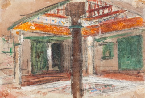 Interior of an Exotic Palace, c. 1867.