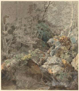 Waterfalls in a Mountain Forest, 1797.