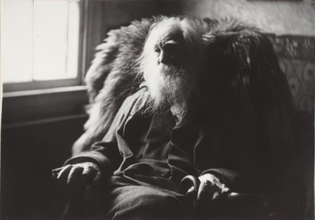 Walt Whitman in Camden, N.J., c. 1891.