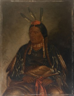 Che-tan-ce-ta (Yellow Hawk), ca. 1887.