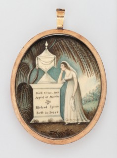 Memorial Miniature, early 19th century.