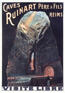 Caves Ruinart, 1914. Private Collection.