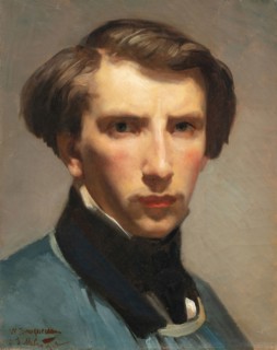 Self-Portrait, 1853. Private Collection.