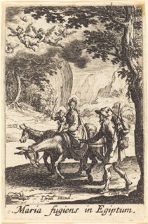 The Flight into Egypt, in or after 1630.