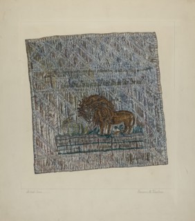 Quilt Block: "Audax et Fides", 1935/1942.