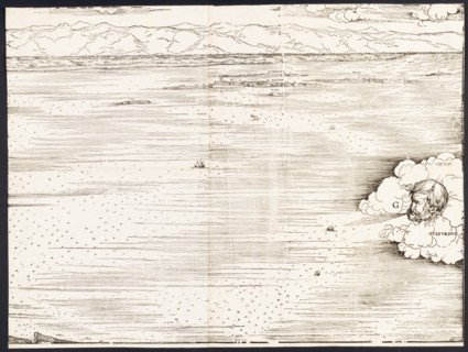 View of Venice [upper right block], 1500.
