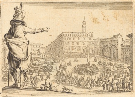 Piazza della Signoria, Florence, c. 1622.