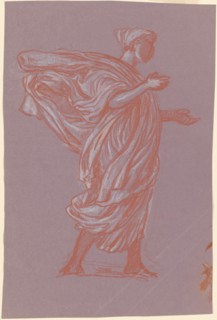 Study for "Greek Girls Bathing", c. 1872.