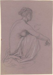Study for "Greek Girls Bathing", c. 1872.