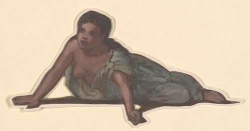 Study for "Greek Girls Bathing", c. 1872.