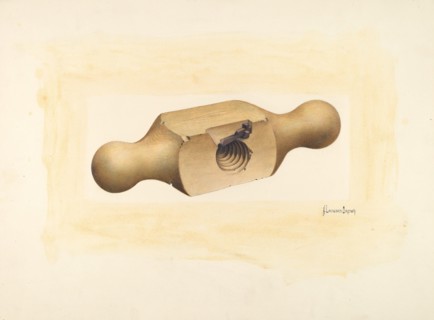 Bishop Hill: Wooden Screw Cutter, c. 1939.
