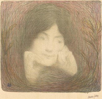 Mlle Moréno de la Comédie-Française, 1897.