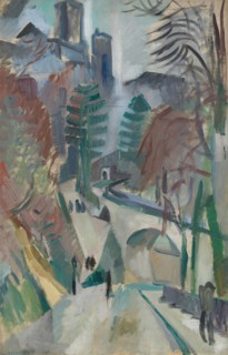 Paysage de Laon , 1912. Private Collection.
