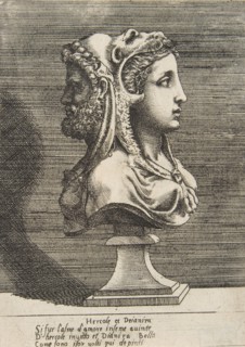Bust of Hercules and Dejanira, ca. 1531-76.