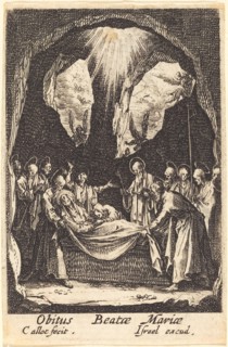 The Burial of the Virgin, in or after 1630.